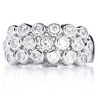 9ct gold diamond ring